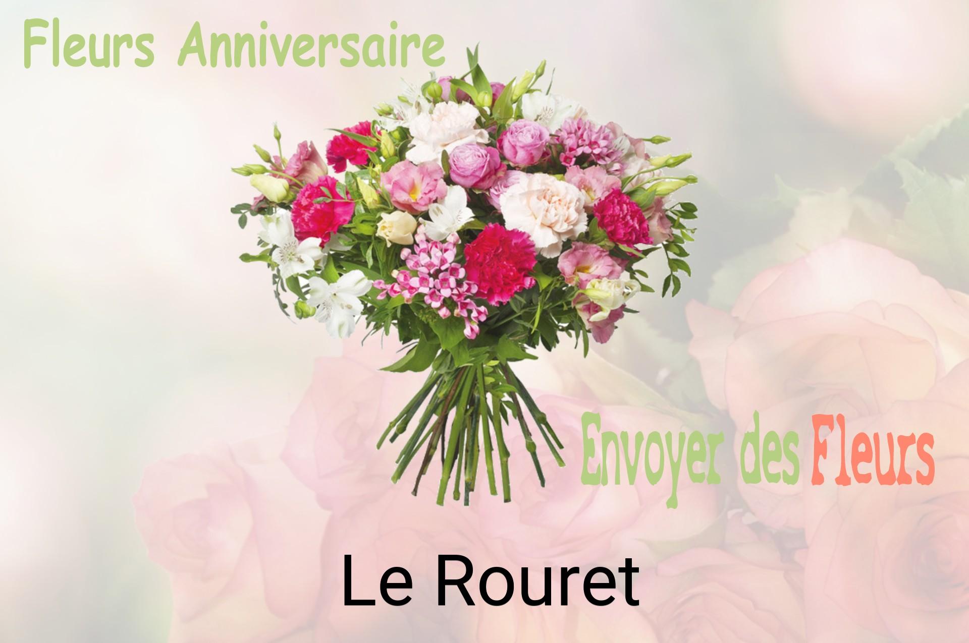 Bouquet de fleurs d’anniversaire livré à Le Rouret